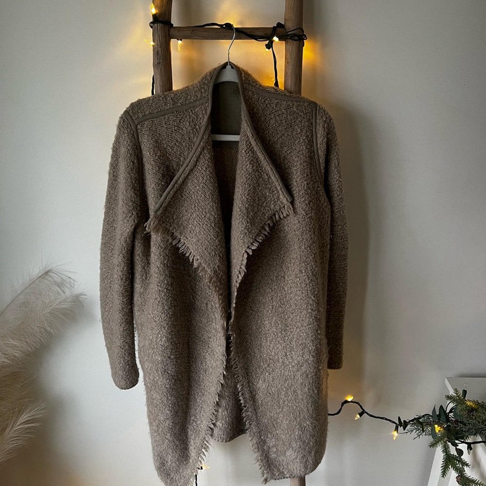 Vince wool wrap cardigan sweater S - Picture 3 of 5